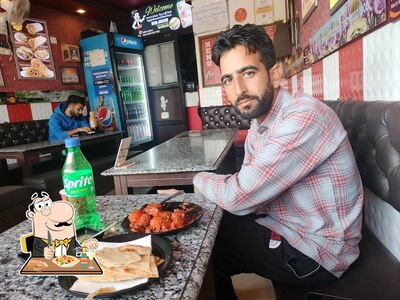 Food at Kathi Junction Sanat Nagar