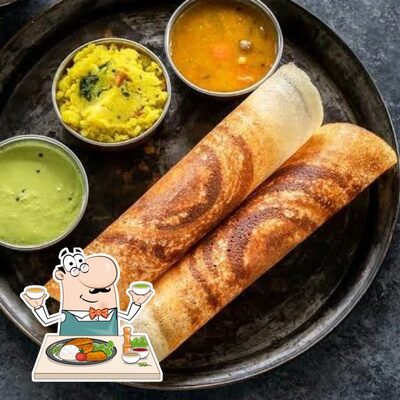 Meals at Ramadevi Hotel