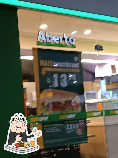 Platos en Subway