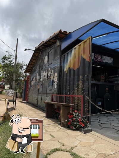a área exterior é uma característica importante do Cabana 040