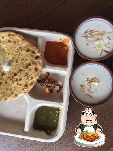 Meals at Kulcha Lal Parantha Das