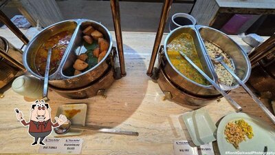 Food at Pizza Buffet