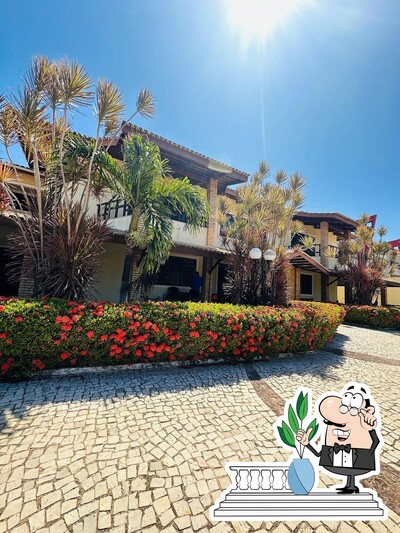O exterior do Hotel & Pousada Italia Beach | Pousada em Porto das Dunas | Café da Manhã, Piscina, diversão e muito mais!