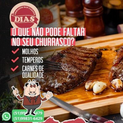 Platos en Armazém das Carnes Dias - Açougue em Taquara