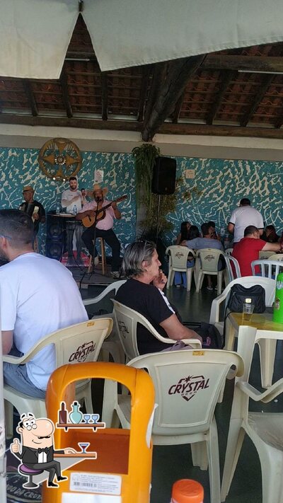 O interior do Pesque Pague Fundo da Grota