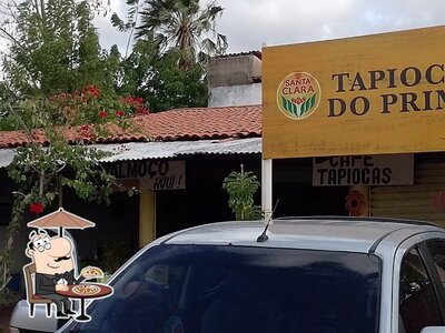 Desfrute da vista da área externa do Tapiocas do Primo