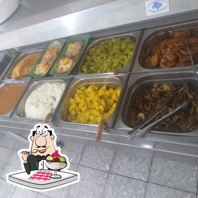 Restaurante D' Gust provê uma escolha de pratos doces