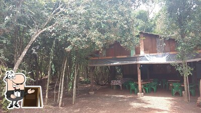 Veja a área externa do Pesque e Pague do Nitsche