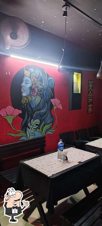 The interior of LUCKY TENZING
