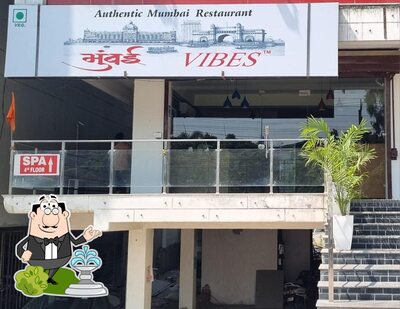 You can get some fresh air at the outside area of Mumbai Vibes