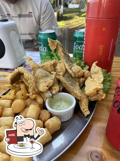 Comida em Deck Recanto do Lago