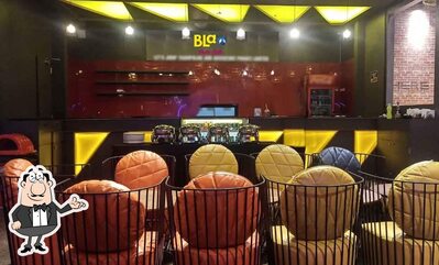 The interior of Bla Resto Cafe