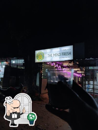 You can get some fresh air at the outside area of The Mind Fresh