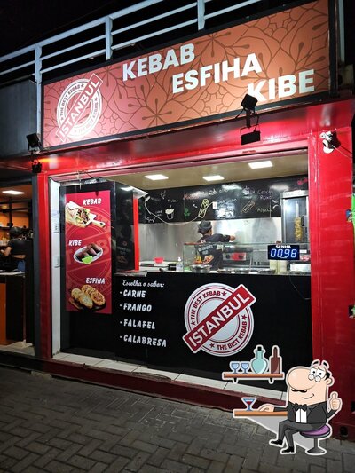 O interior do Kebab Istanbul