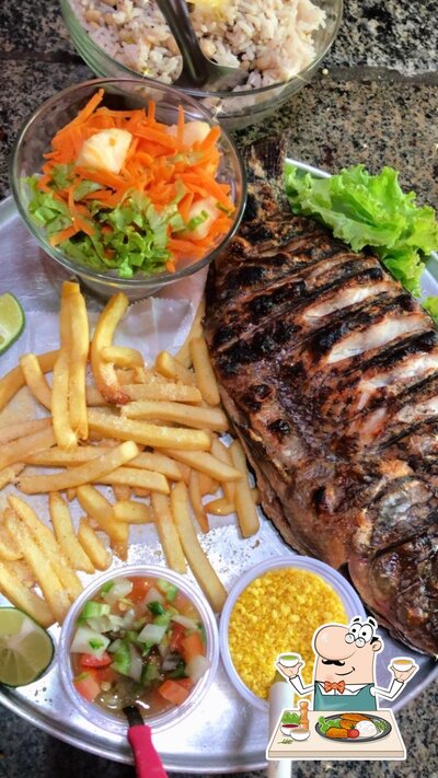 Comida em barraca doce vida