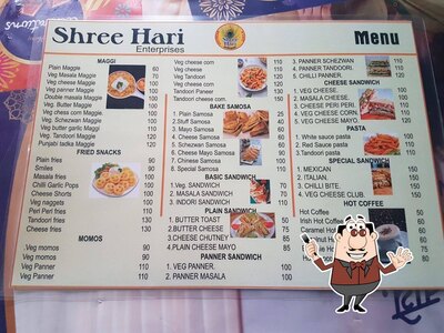 Food at Shri Hari Ice cream Parlor & cafe