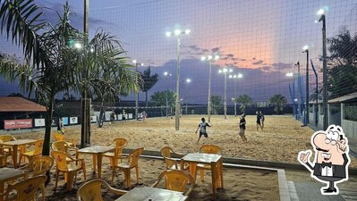 O interior do Arena Volpato