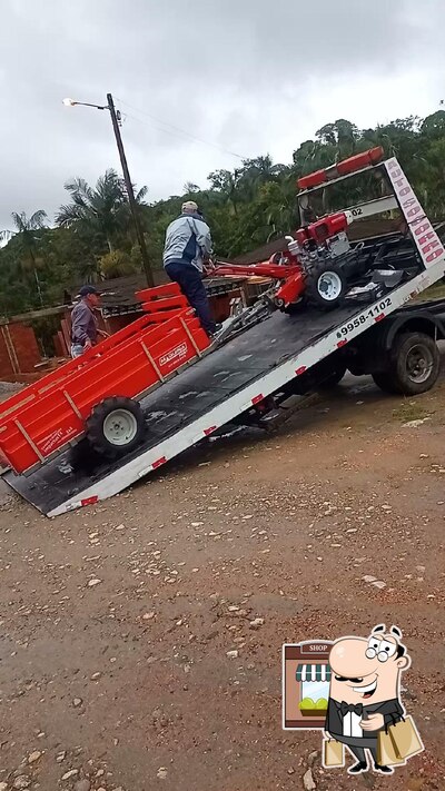 Você pode espairecer no exterior Lancheria Franciele