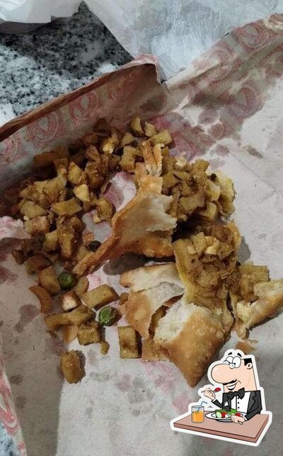 Food at Samosa Junction