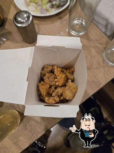 KFC provides a selection of beverages