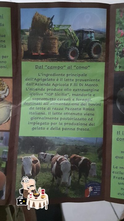 Cibo al L'Agrigelateria