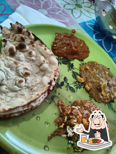 Food at Friend's Dhaba