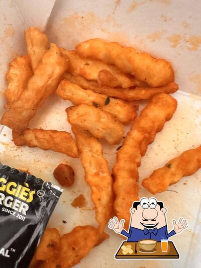 Food at Biggies Burger
