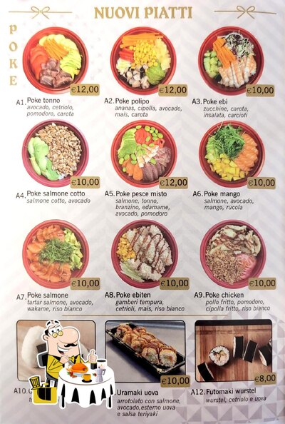 Platti al Sushi mini
