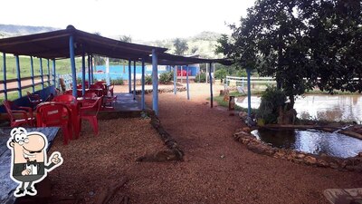 O interior do Pesque e Pague Santo Inácio