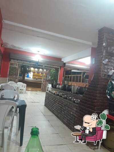 O interior do Vaca Atolada