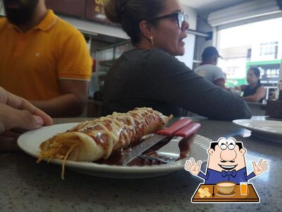 Comida em Hora do lanche