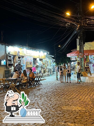 Veja imagens do exterior do Cantinho do Acarajé e Tapioca