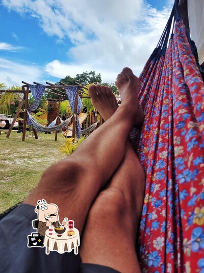 Platos en Panela de Barro Beach- Restaurante com acesso a Lagoa dos Tambaqui