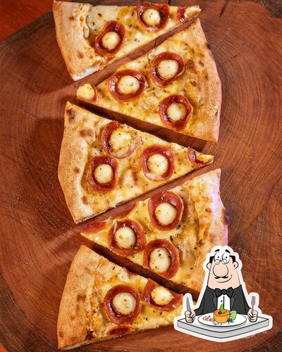 Comida em Zalt Pizza e Steak