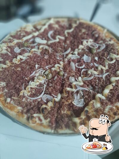 No Top Pizza, você pode desfrutar de pizza