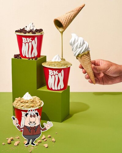 Comida em Burger King