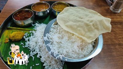 Meals at RAJA BHOJANA Veg