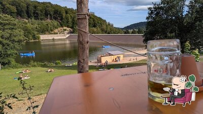 L'intérieur de Biergarten