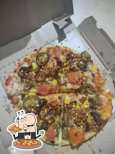 Pick various kinds of pizza