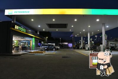 O exterior do Posto Petrobras