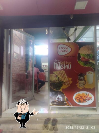 You can order a drink from the menu