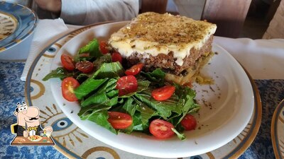 Comida em Zorba - O grego