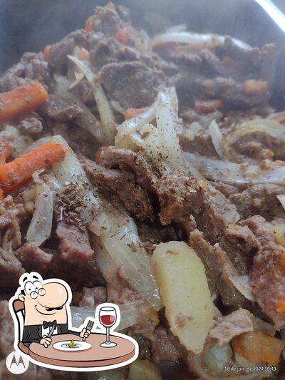 Comida em Lancheria linck
