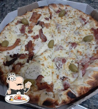 Consiga pizza no Pizzaria Laguna