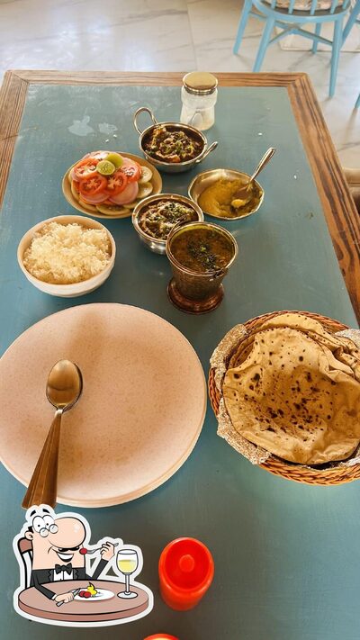 Meals at GREENSTONE RESORT Hampi
