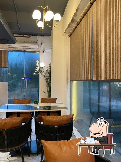 The interior of Super chai