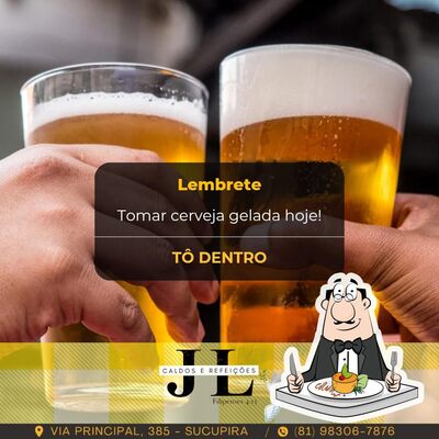 Platos en JL Caldos e Refeições