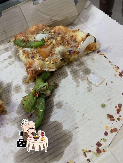 Food at Domino's Pizza