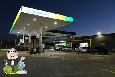 o exterior é uma característica importante do Posto Petrobras