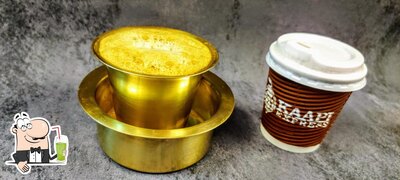 Check out various drinks offered by Kaapi Express